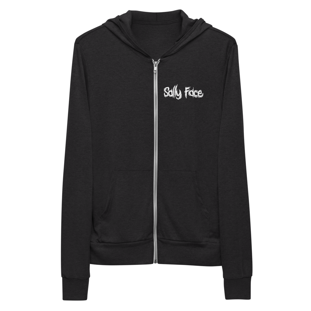 Crossed Guitars Unisex zip hoodie | Sally Face